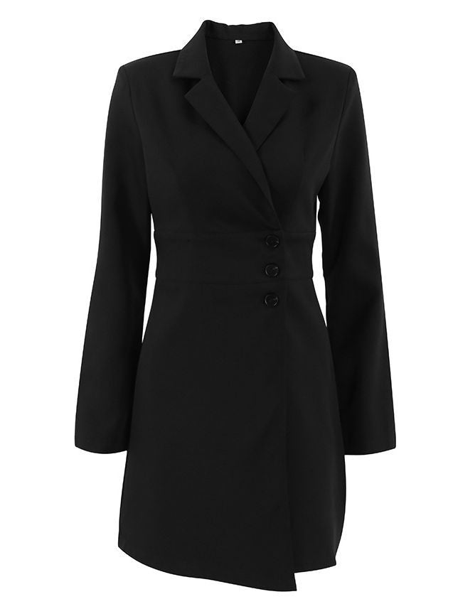 Dame Blazer-kjole med tætsiddende snit og elegante detaljer Stilla
