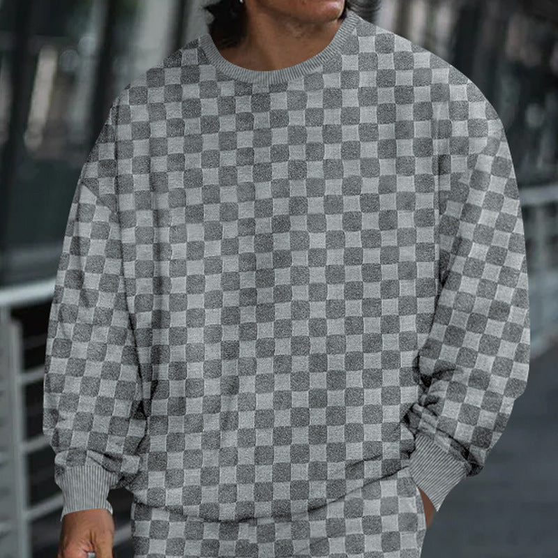Herrer afslappet sweater med moderne oversized snit Stilla