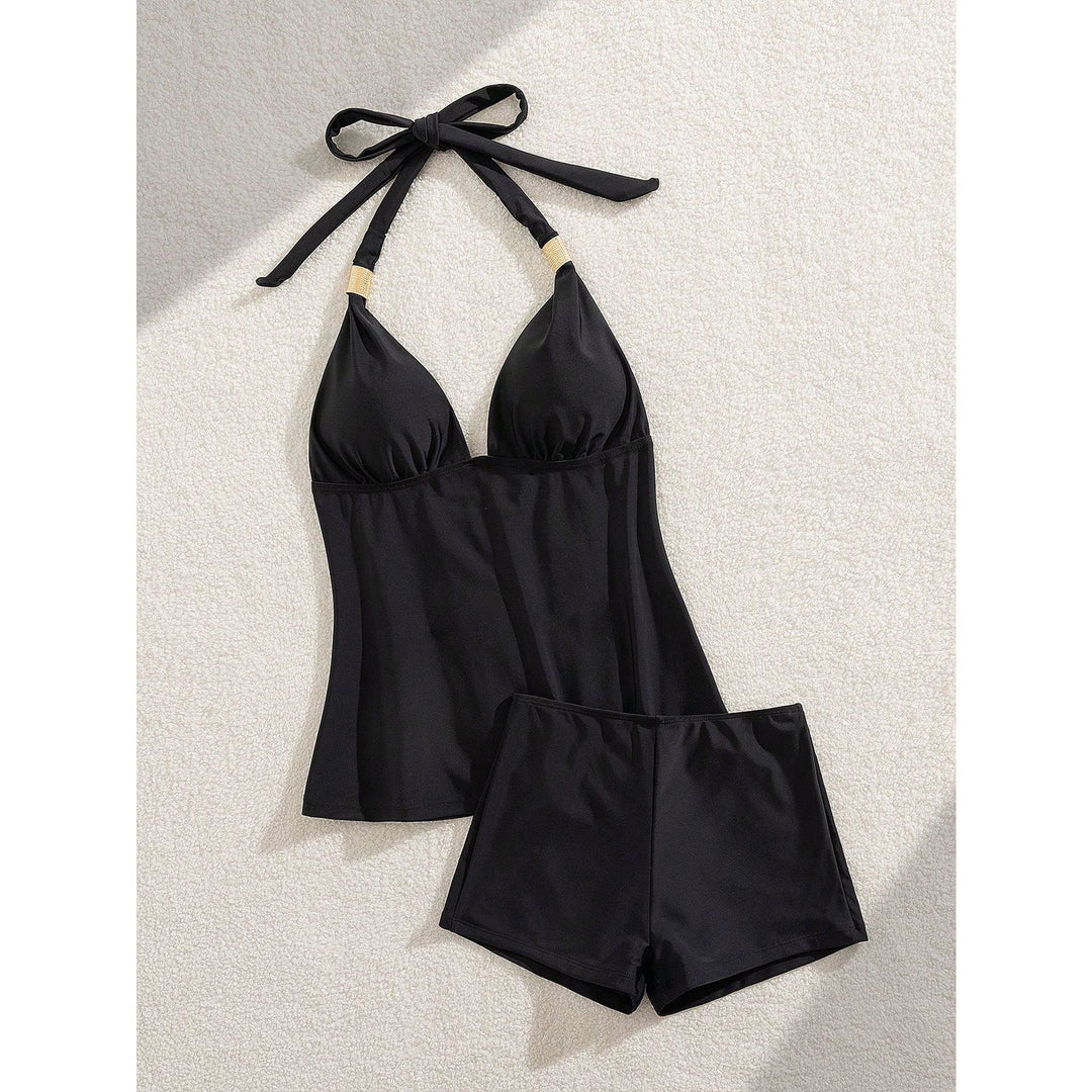Dame Sporty Tankini-sæt med justerbare stropper og figursyet snit Stilla