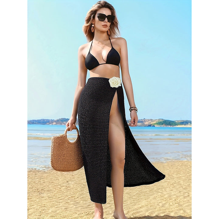 Dame Maxi-Sarong med sidelæg Skovae