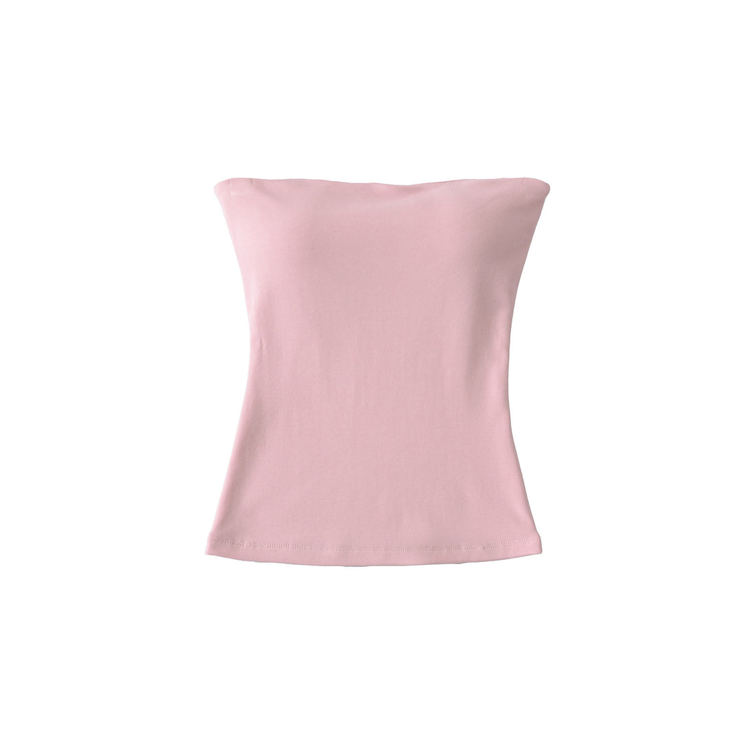 Dame Off-Shoulder Shirt i blødt strækstof med figursyet snit Stilla