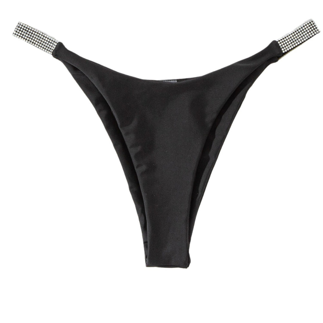 Dame bikiniunderdel med funklende strassdetaljer Skovae