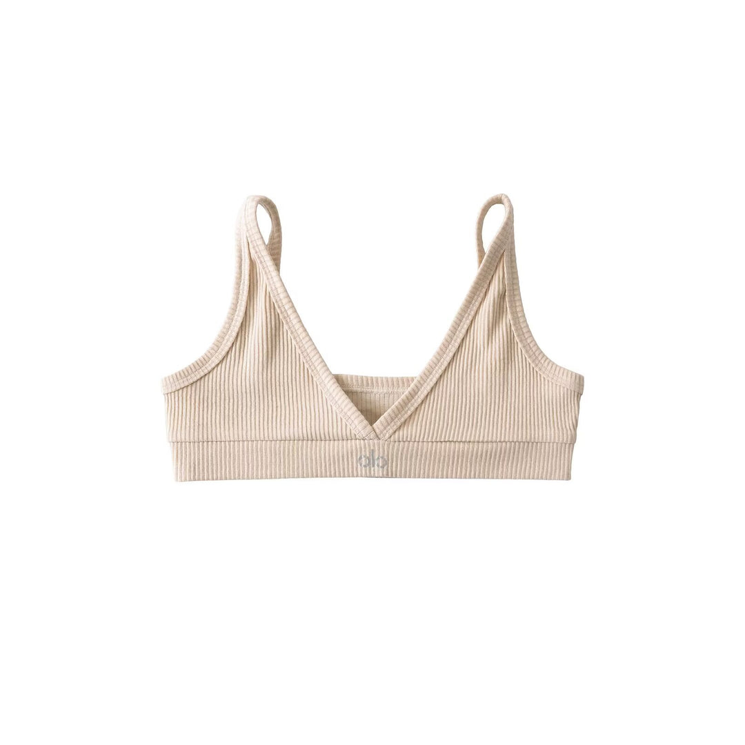 Dame Sporty Bralette med V-udskæring og sømløst design Stilla