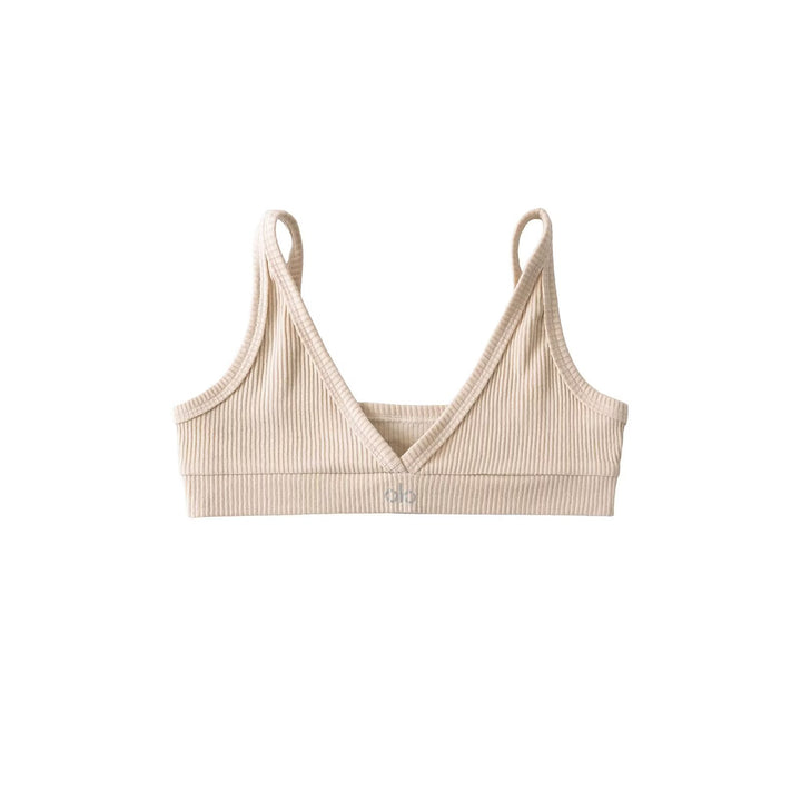 Dame Sporty Bralette med V-udskæring og sømløst design Stilla