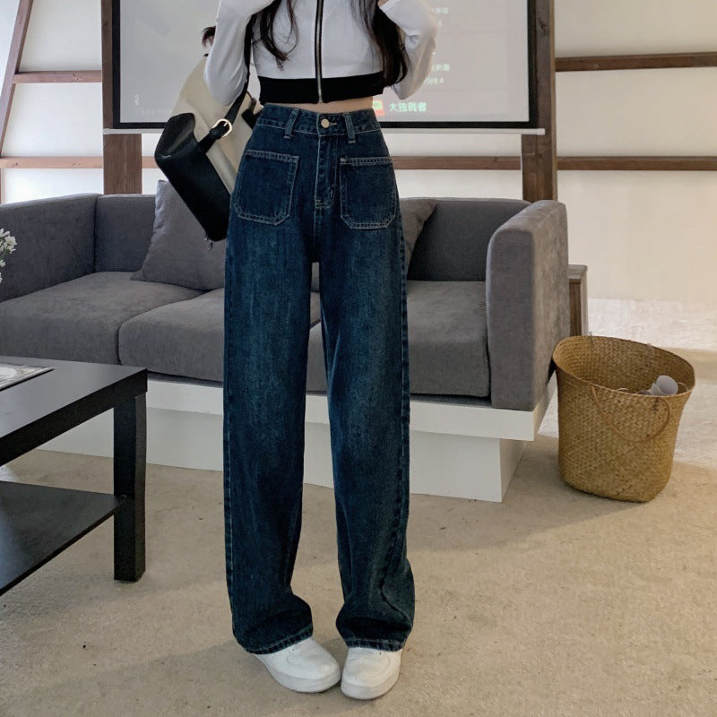 Kvindernes Loose-Fit Høj Talje Jeans Stilla