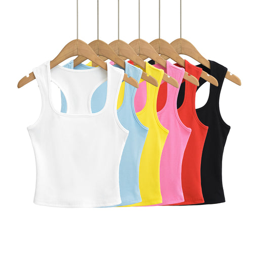Dame Sporty Racerback-top i åndbart materiale med fugtregulerende egenskaber Stilla