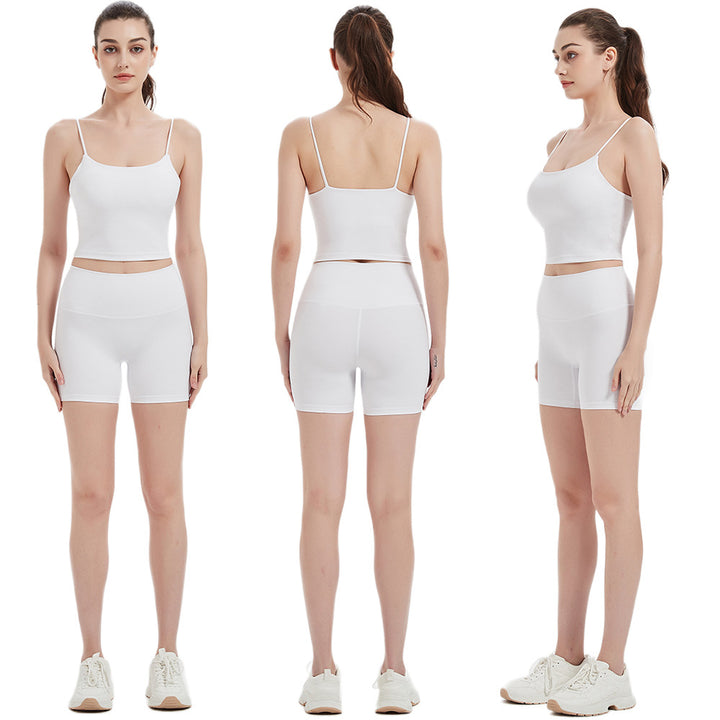 Damer Sportslig Top og Shorts Sæt Stilla