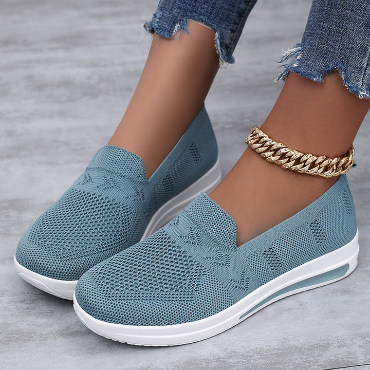 Femme Letvægts Strik Slip-On Sneakers Stilla