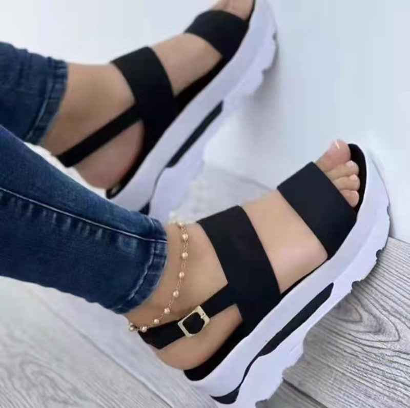 Dame Sporty Kile-Sandaletter med justerbare remme Stilla