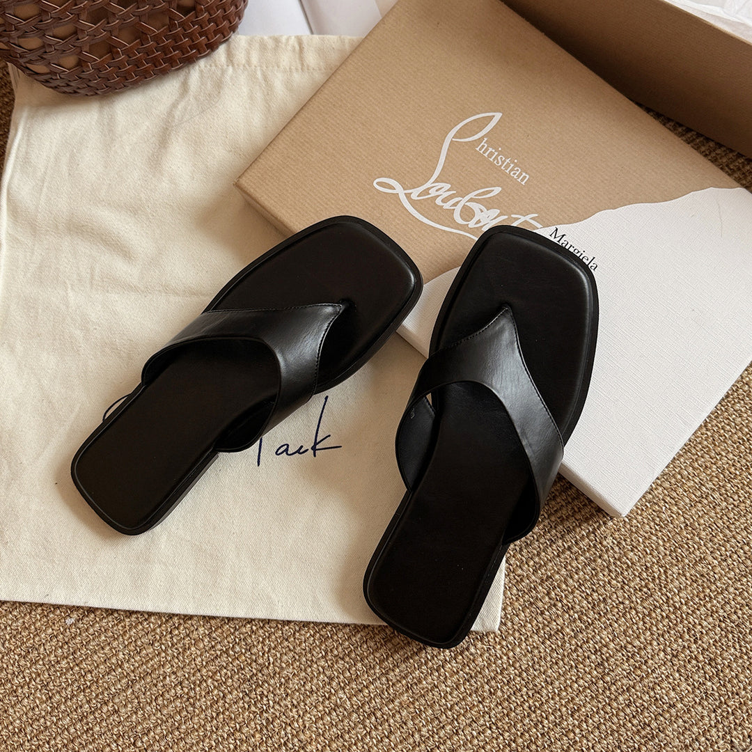 Femme Chic Cross-Band Slide Sandaler Stilla