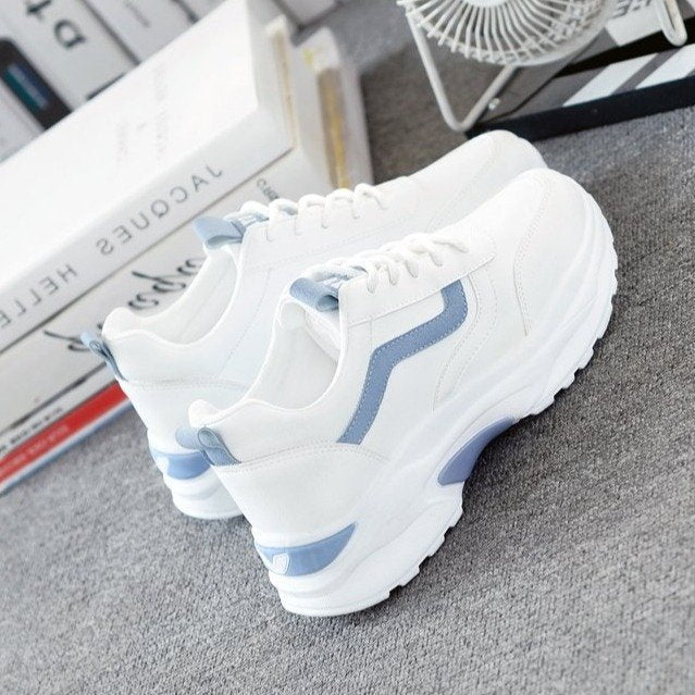 Dame behagelige sneakers med støddæmpende sål og åndbart overmateriale Stilla