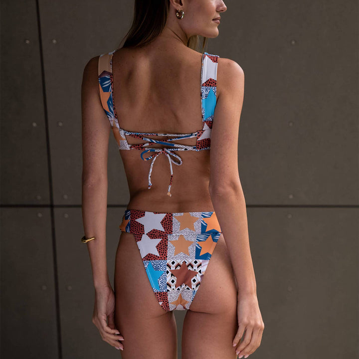 Damebikini med moderigtigt design og innovative bæreoptioner Skovae
