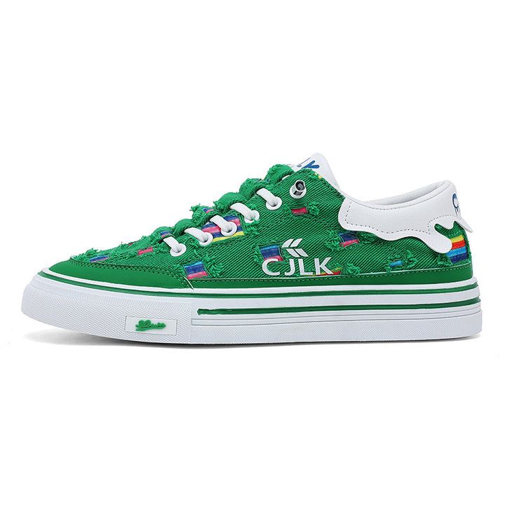 Femme Kunstnerisk Læder Sneakers Stilla