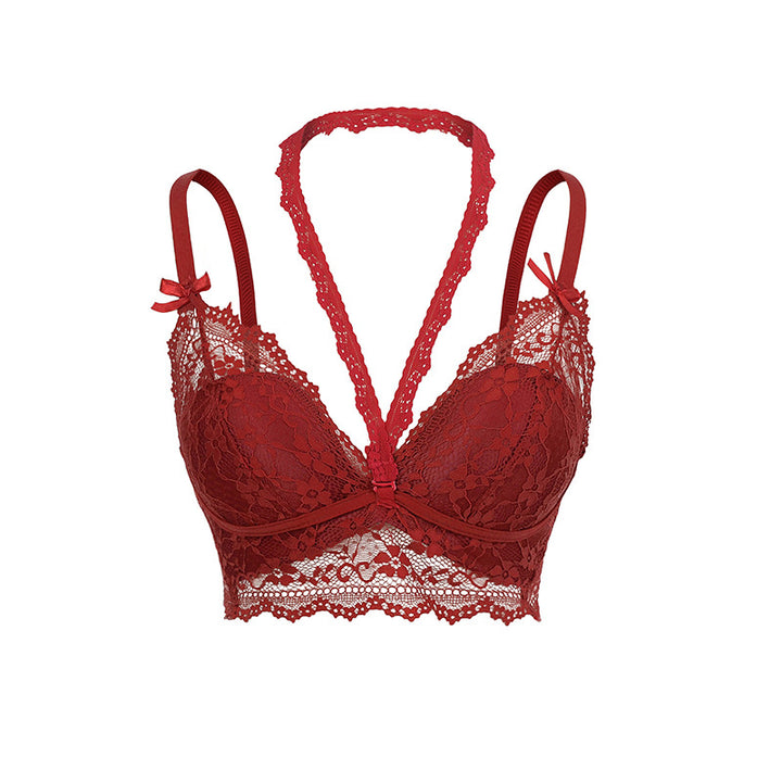 Dame Elegant Spids-BH med justerbare stropper Stilla