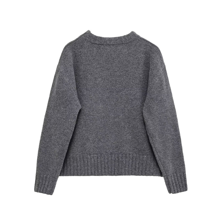 Dame afslappet strikpullover med moderne oversized pasform Stilla