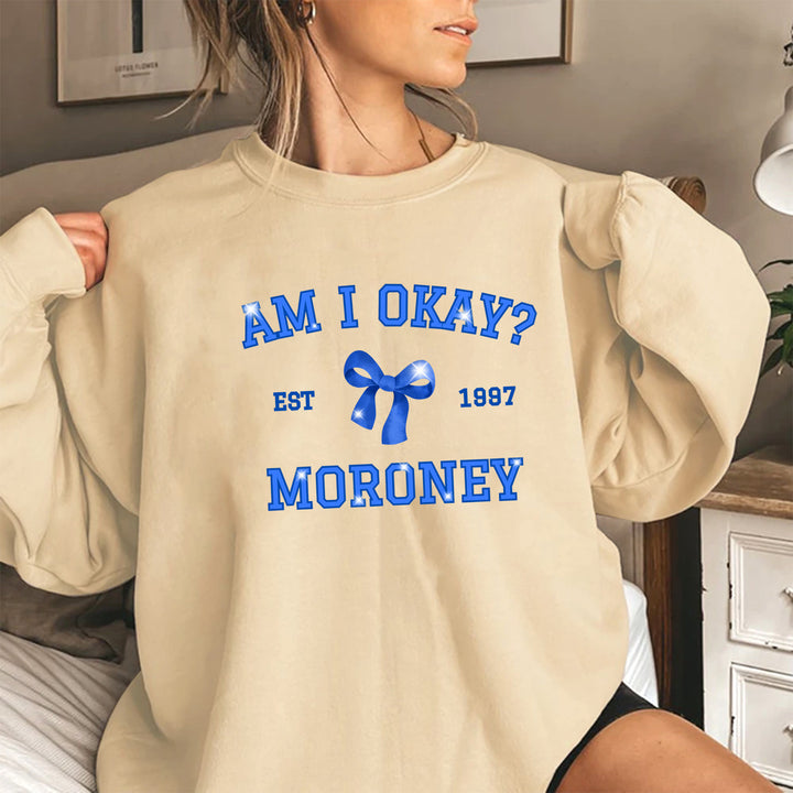Kvinders sweatshirt med kreativt print og legende design Stilla