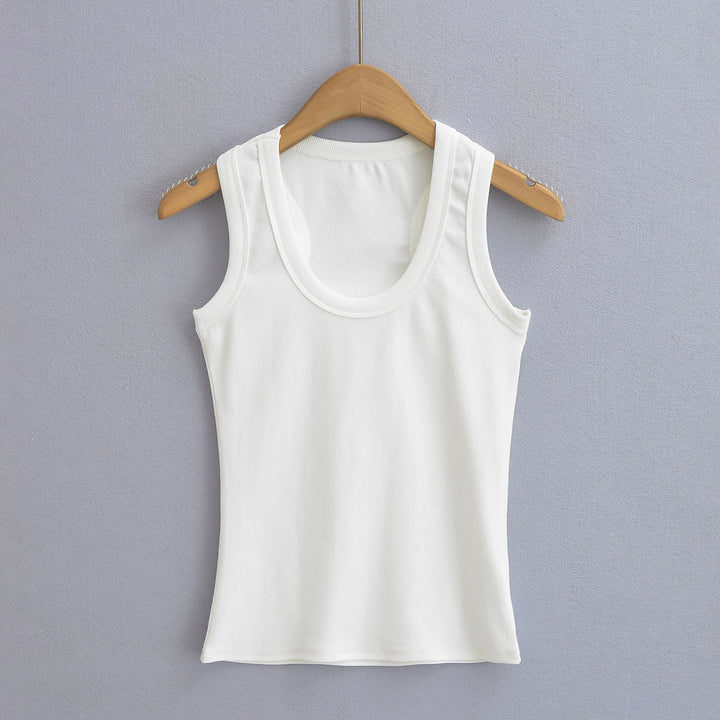 Dame Sporty tanktop med figureformende snit og elastisk materiale Stilla