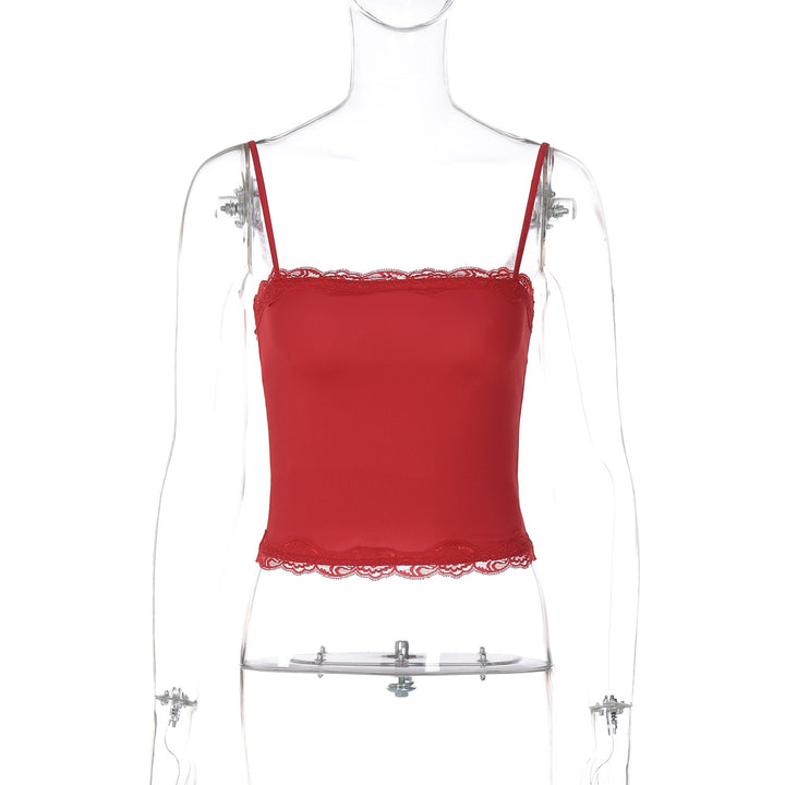 Dame Spids-Bustier Top med justerbare stropper Stilla