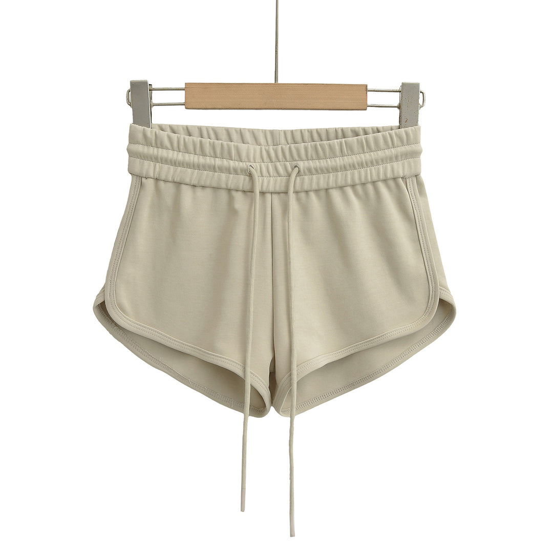 Dame Sporty Fritidsshorts med høj talje og komfortabel pasform Stilla