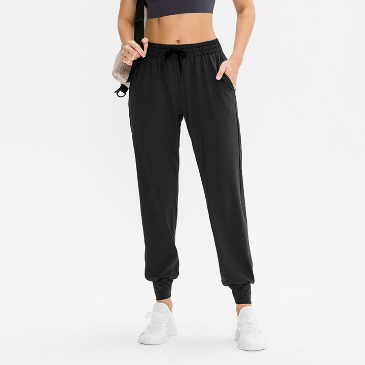 Dame sportlige joggingbukser med elastisk talje og praktiske lommer Stilla