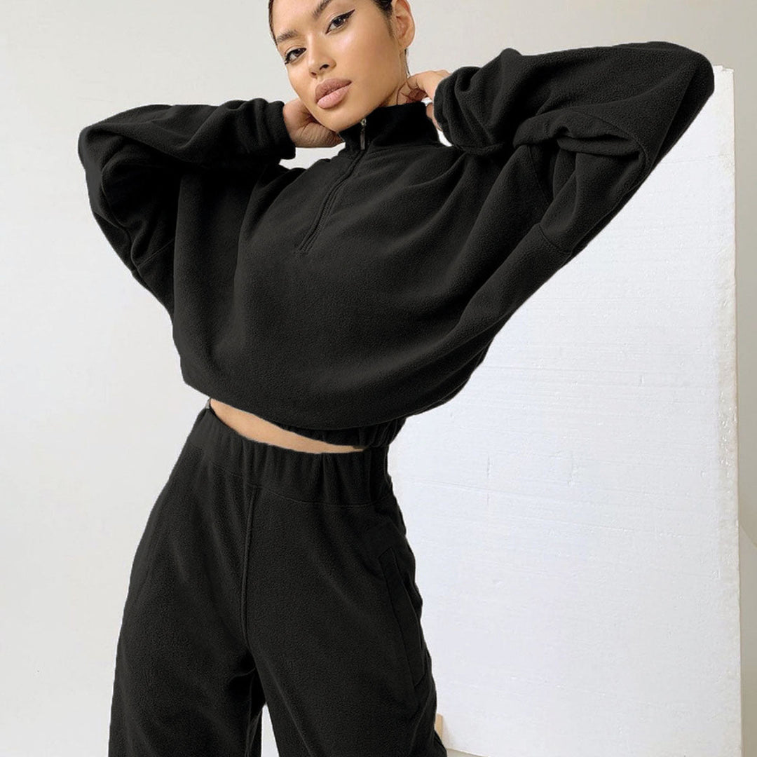 Stilla | Praktisk Lomme Sweatshirt og Bukser