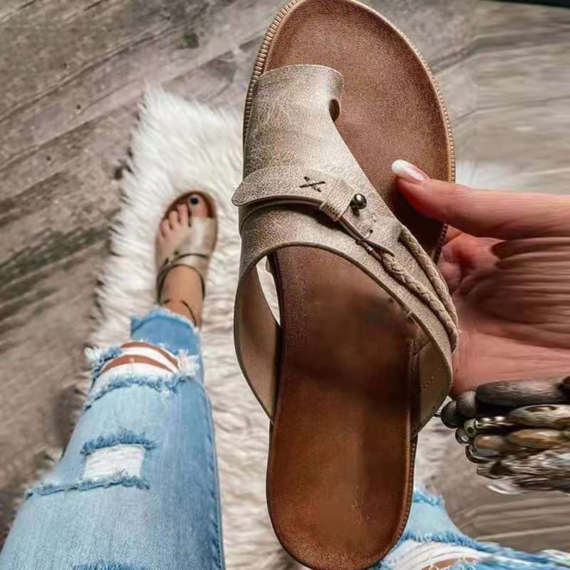 Dame modische fodbed-sandaler Stilla