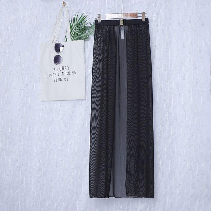 Dame bikini sæt med stilfuldt krydsdesign og højt skårne shorts Skovae
