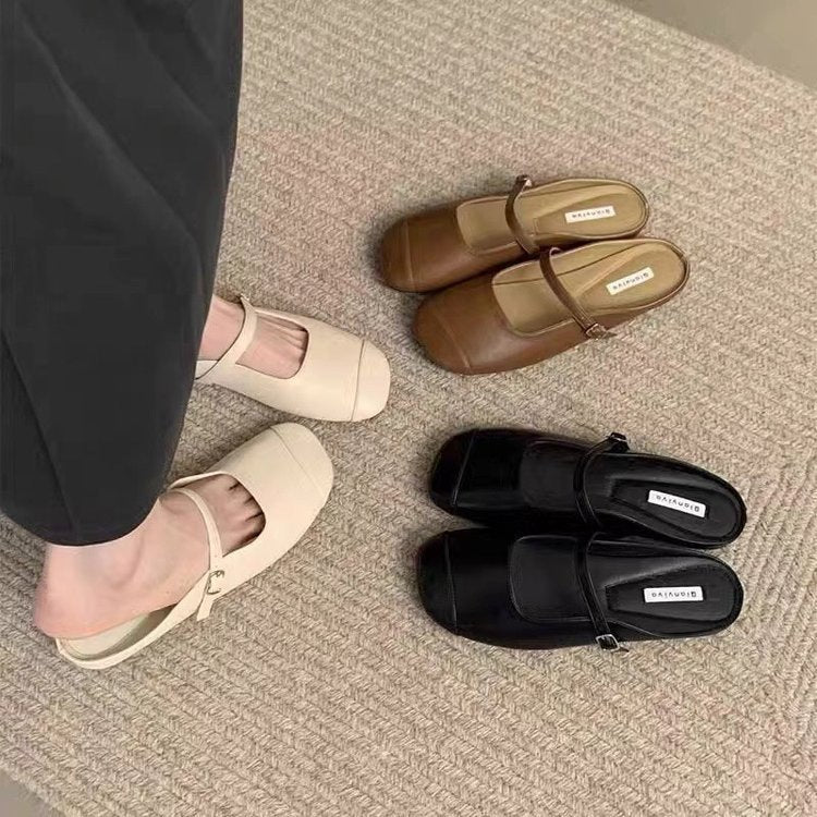 Dame Slingback Ballerinas med fashionabel remdesign og elegant fodseng Stilla