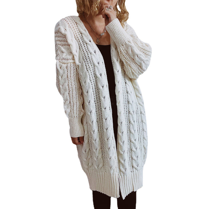 Kvinders cardigan i en afslappet oversized stil Stilla
