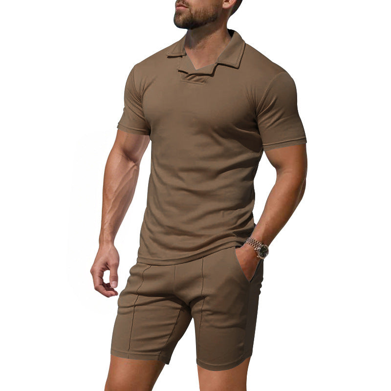 Herre Sports T-shirt og Shorts Sæt Stilla