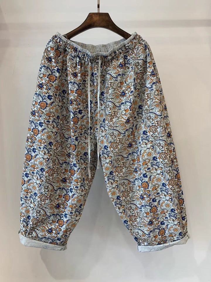 Femme Letvægt Blomsterprint Pyjamabukser Stilla