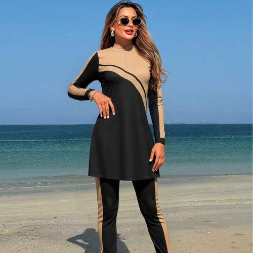 Dame Sport-overdel med elegant leggings Skovae