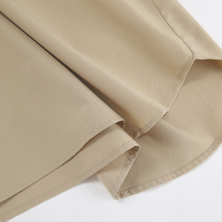 Dame Off-Shoulder Minikjole med voluminøse ærmer og lige skåret kant Stilla