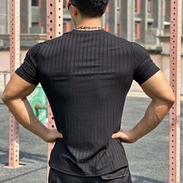 Herren Sporty Kompressionsshirt med fugtabsorberende teknologi Stilla