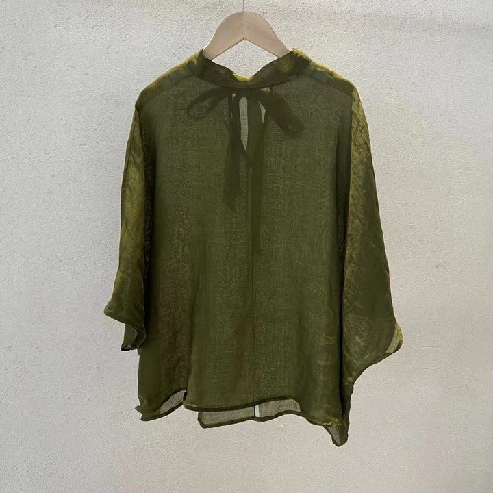 Femme Relaxed Fit High-Low Tunika Bluse Stilla