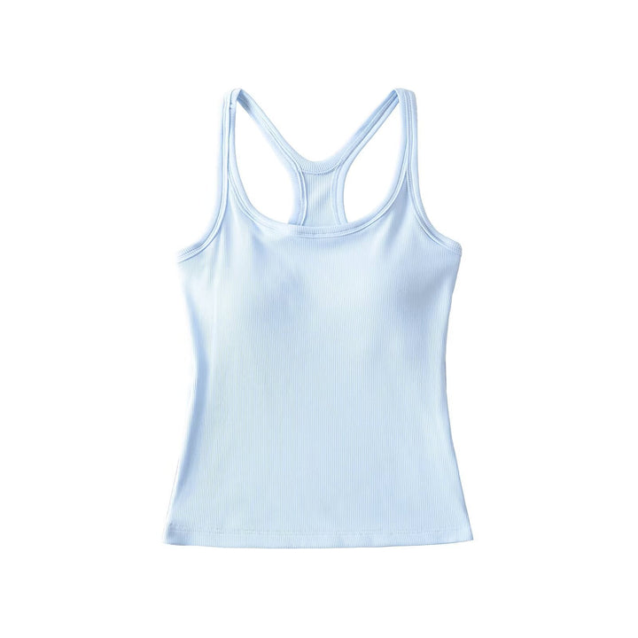 Damer Sporty Tanktop med Racerback-design Stilla