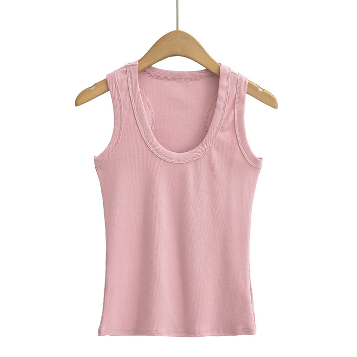 Dame Sporty tanktop med figureformende snit og elastisk materiale Stilla