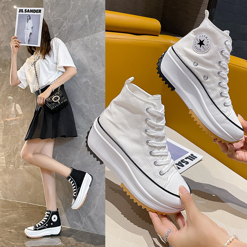 Dame højformat sneakers med dämpende sålprofil og moderigtigt design Stilla