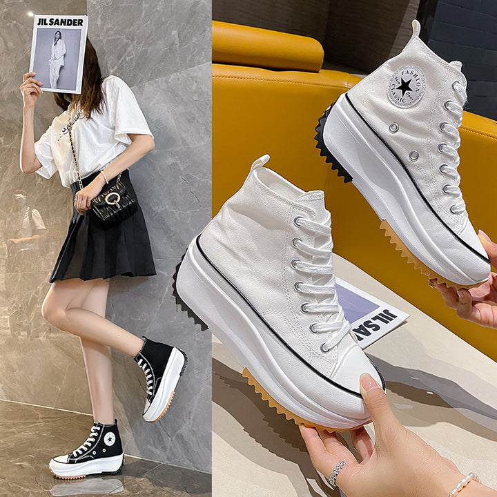 Dame højformat sneakers med dämpende sålprofil og moderigtigt design Stilla