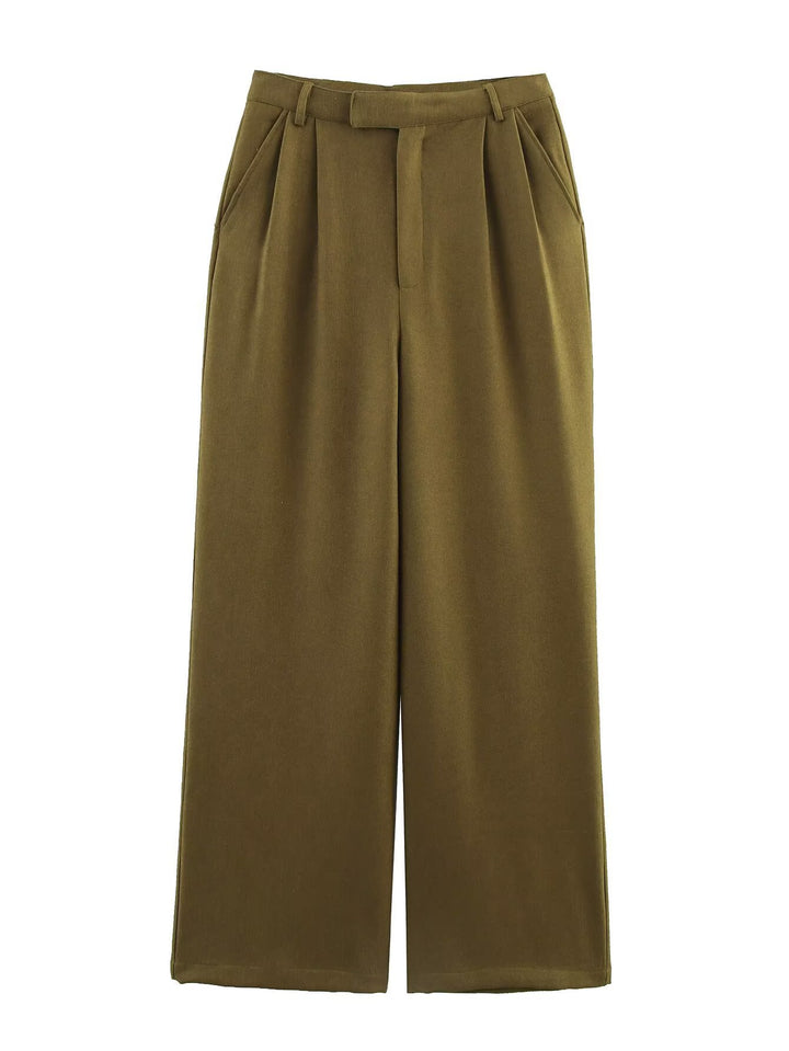 Dame cropped Utility-jakke med påsatte lommer Stilla