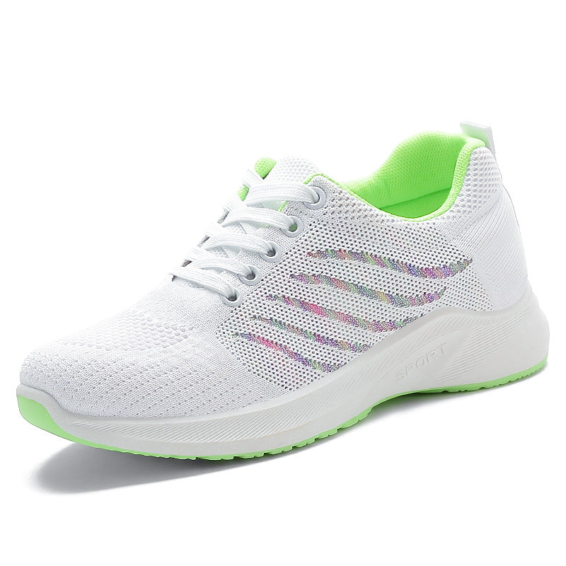 Dame Sporty Sneakers med åndbart mesh-overmateriale og komfortabelt støddæmpningssystem Stilla