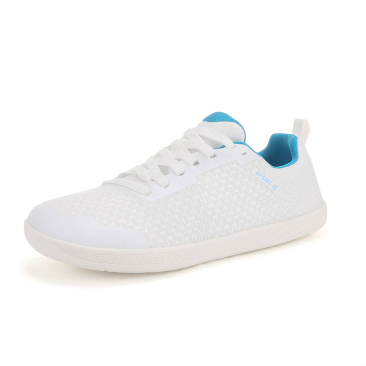 Herre nan lav City-sneaker med perforeret mesh-overdel, forstærket tåhætte og fleksibel sål Skovae