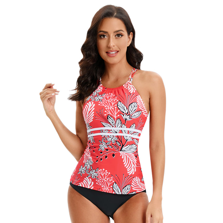 Dame Tankini-sæt med sporty top og flatterende pasform Stilla