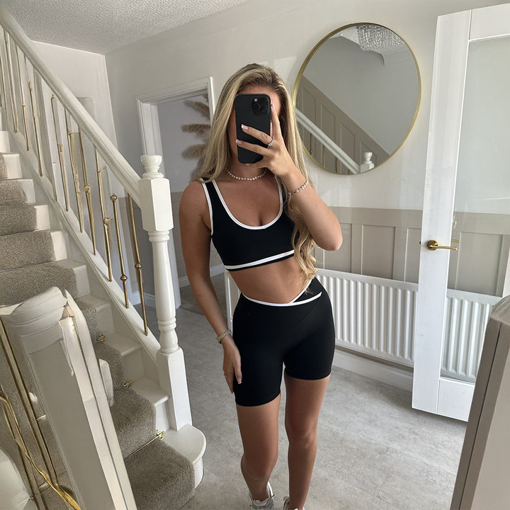 Dame Sporty top og shorts sæt Skovae
