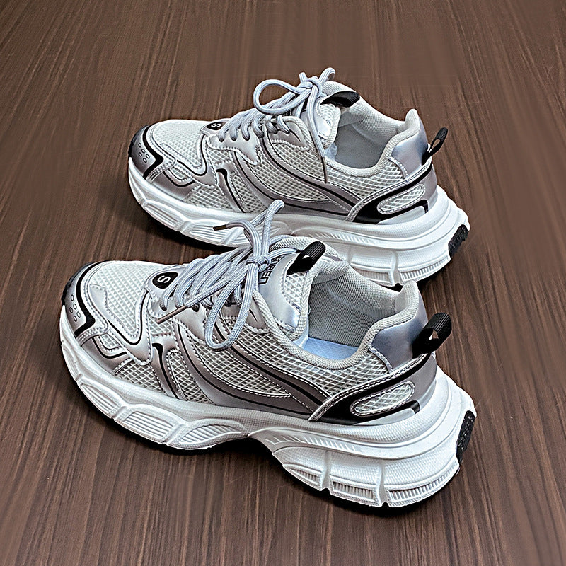 Dame Performance Sneakers med åndbar mesh-overflade og polstret dæmpning Stilla