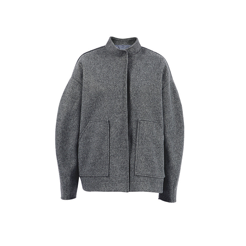 Dame Oversized Uldjakke med moderne snit Stilla