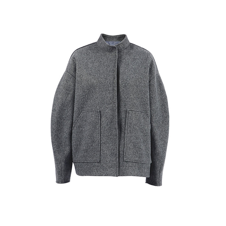 Dame Oversized Uldjakke med moderne snit Stilla