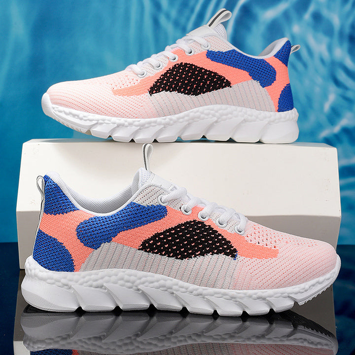 Dame Åndbare Fritidssneakers med innovativ sålekonstruktion Stilla