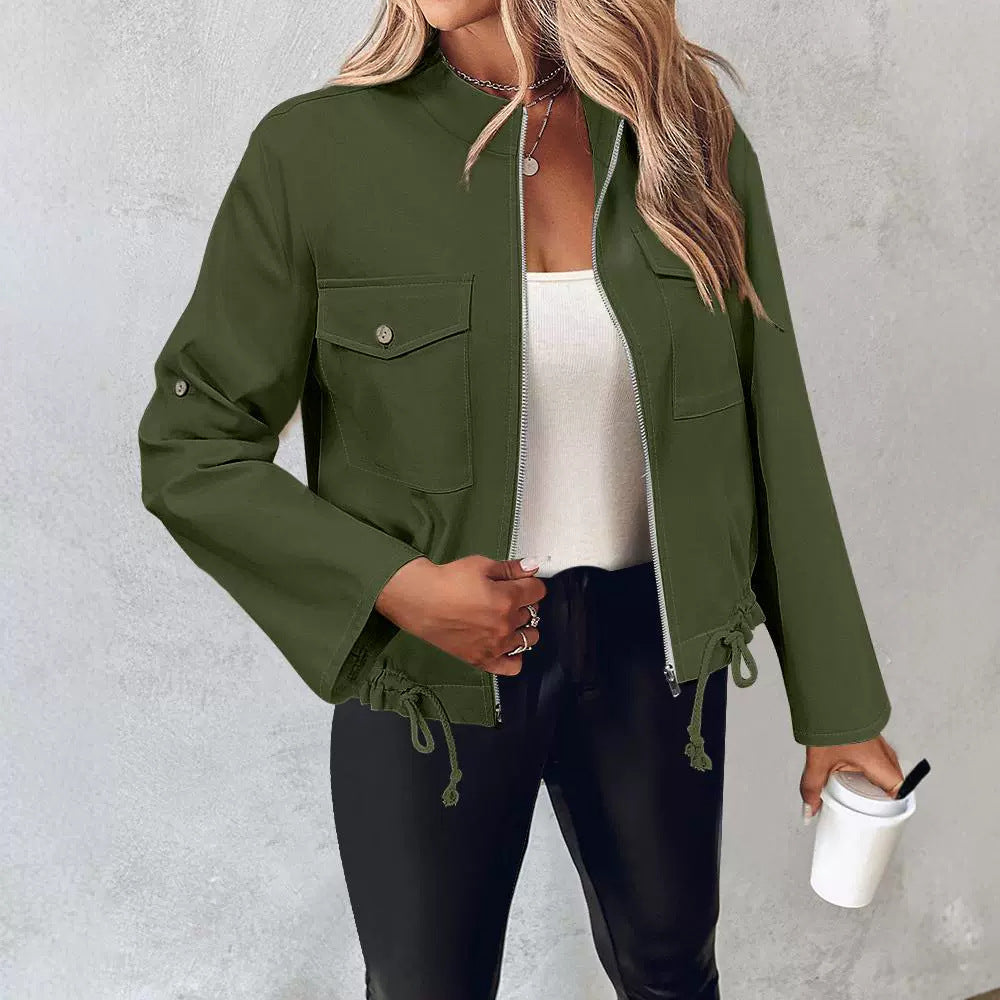 Stilla | Elegant Beigefarvet Damejakke