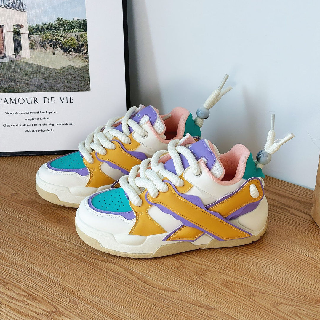 Dame Premium Sport Sneakers med sømløs mesh-overflade og innovativ snørresystem Stilla